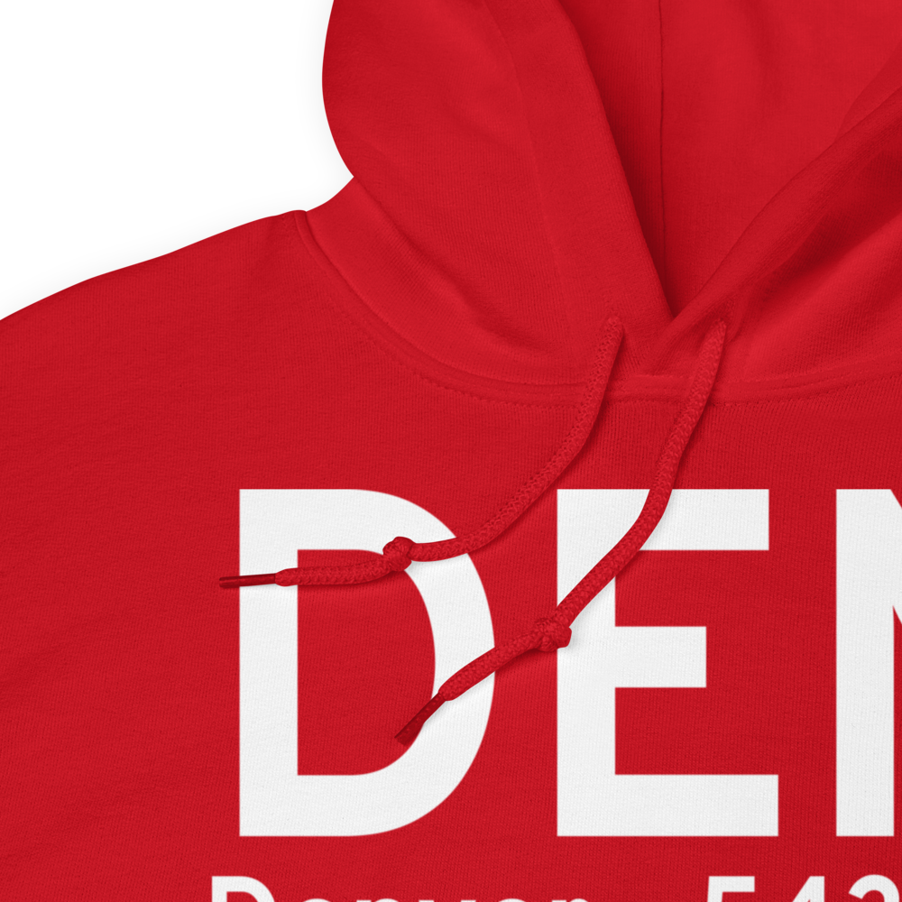 Denver (KDEN) Airport Hoodie Sweatshirt 