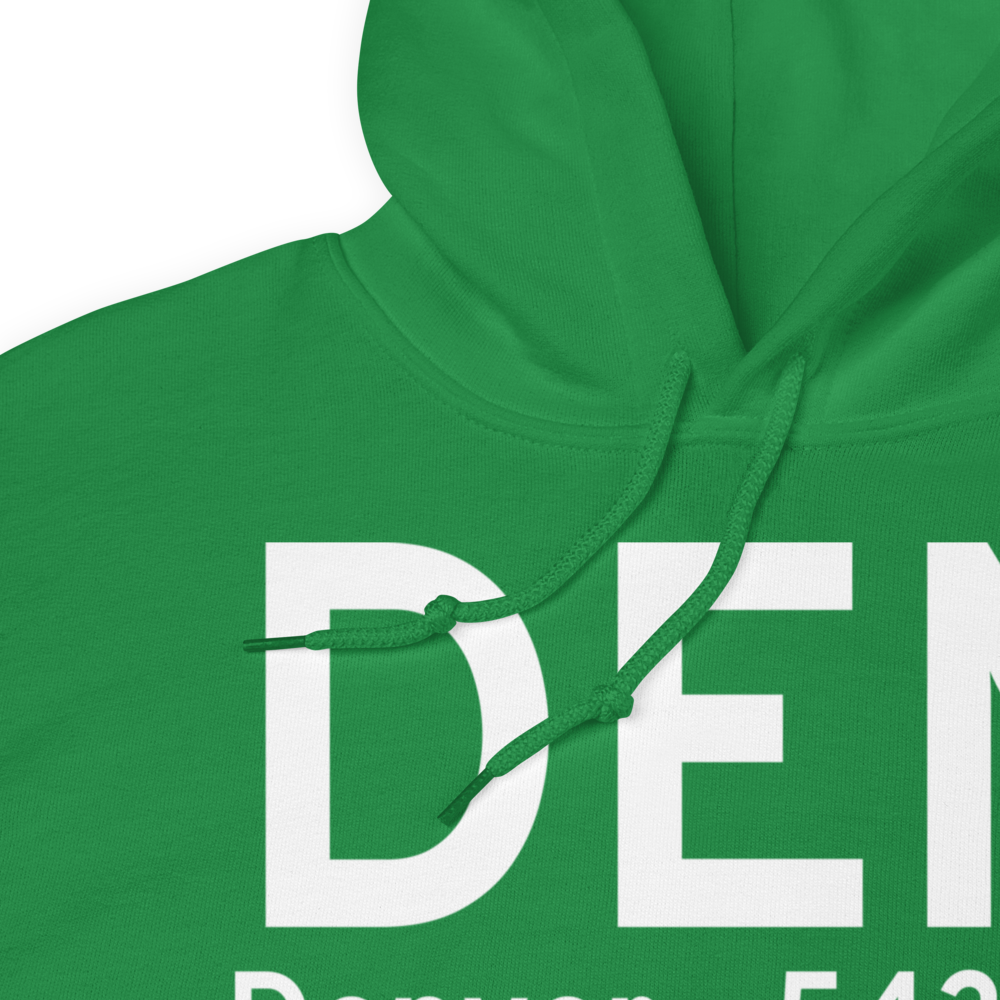 Denver (KDEN) Airport Hoodie Sweatshirt 