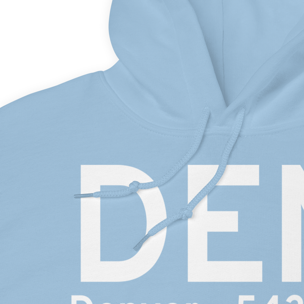Denver (KDEN) Airport Hoodie Sweatshirt 