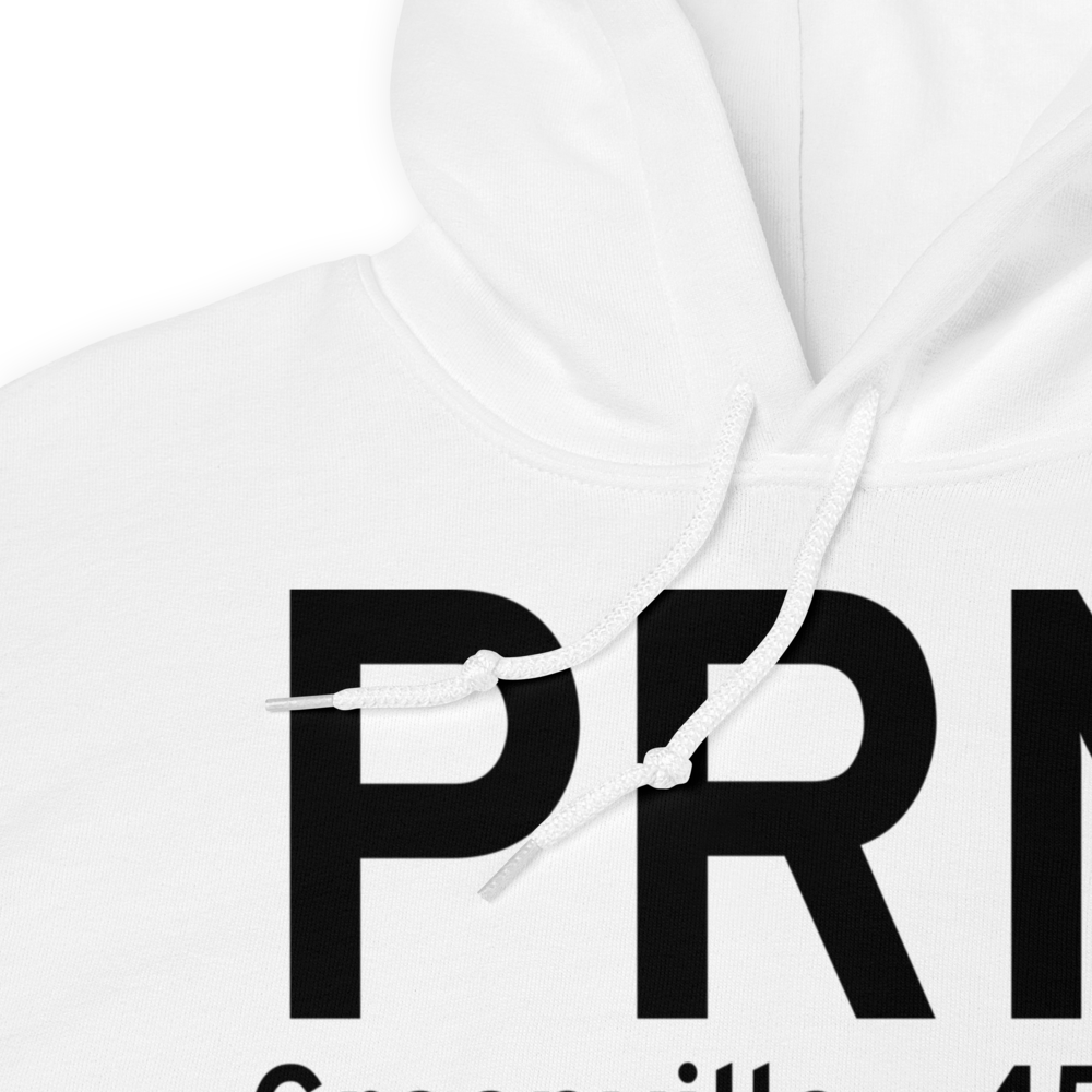Greenville (KPRN) Airport Hoodie Sweatshirt 