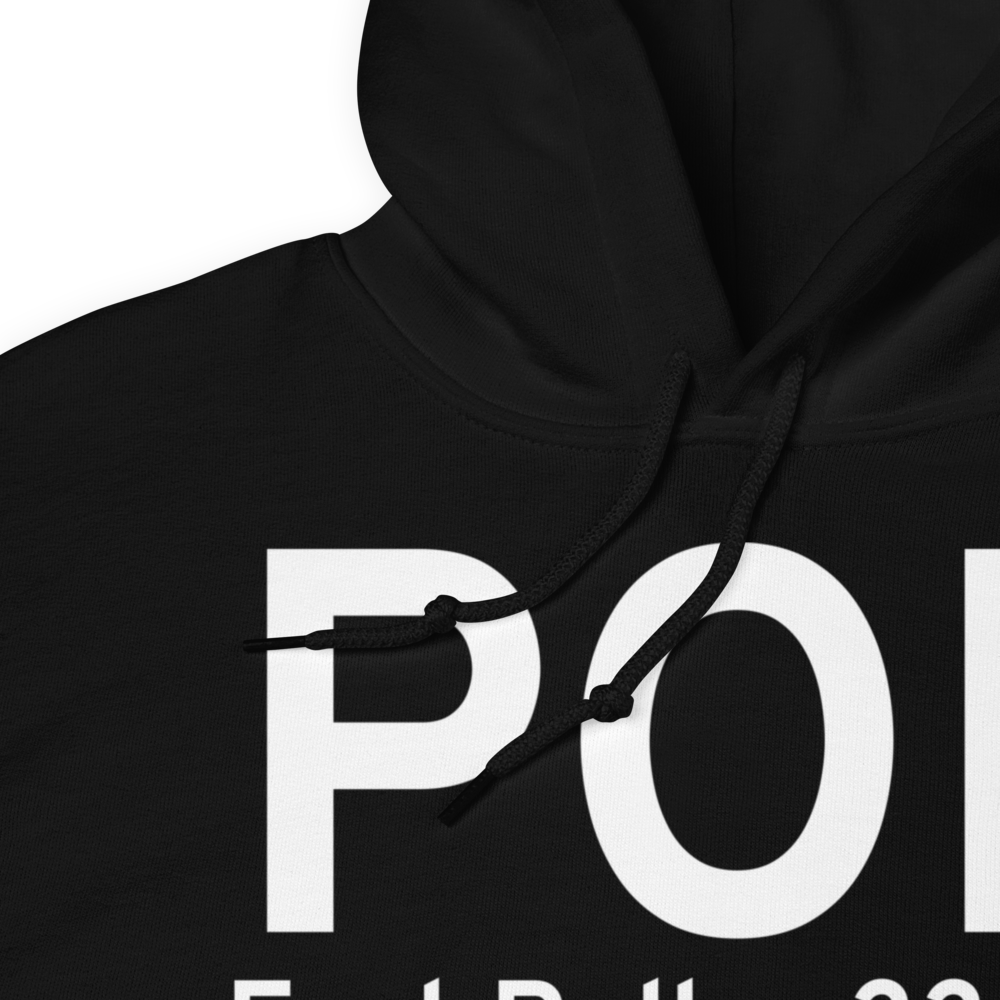 Fort Polk (KPOE) Airport Hoodie Sweatshirt 