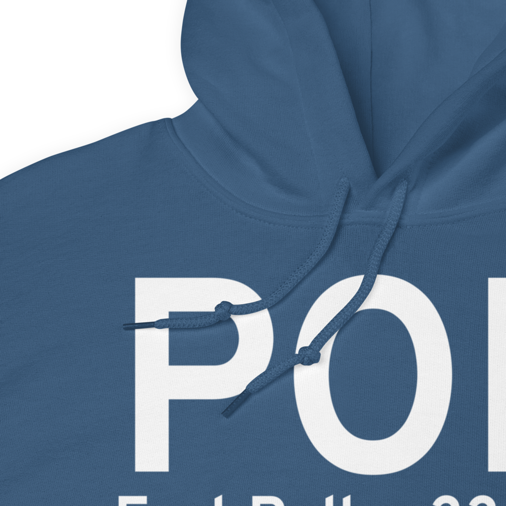 Fort Polk (KPOE) Airport Hoodie Sweatshirt 