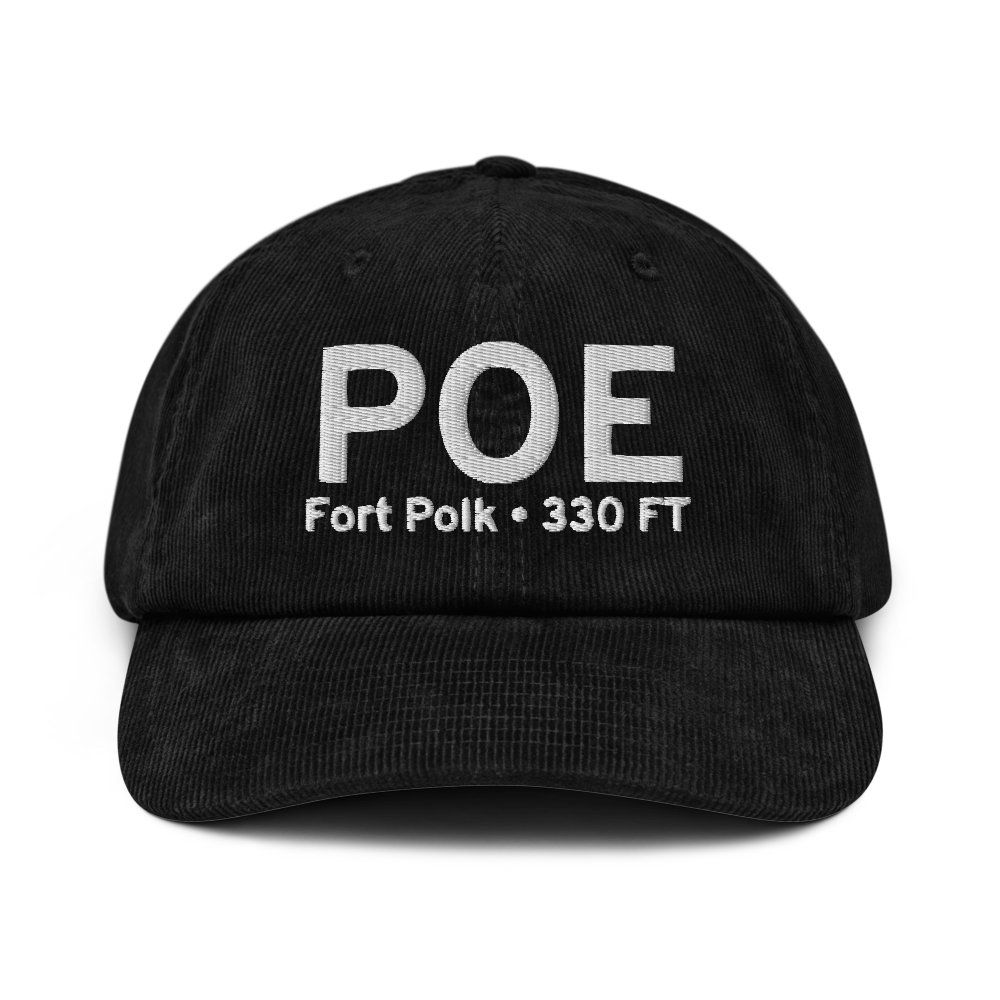 Fort Polk (KPOE) Airport Hat 