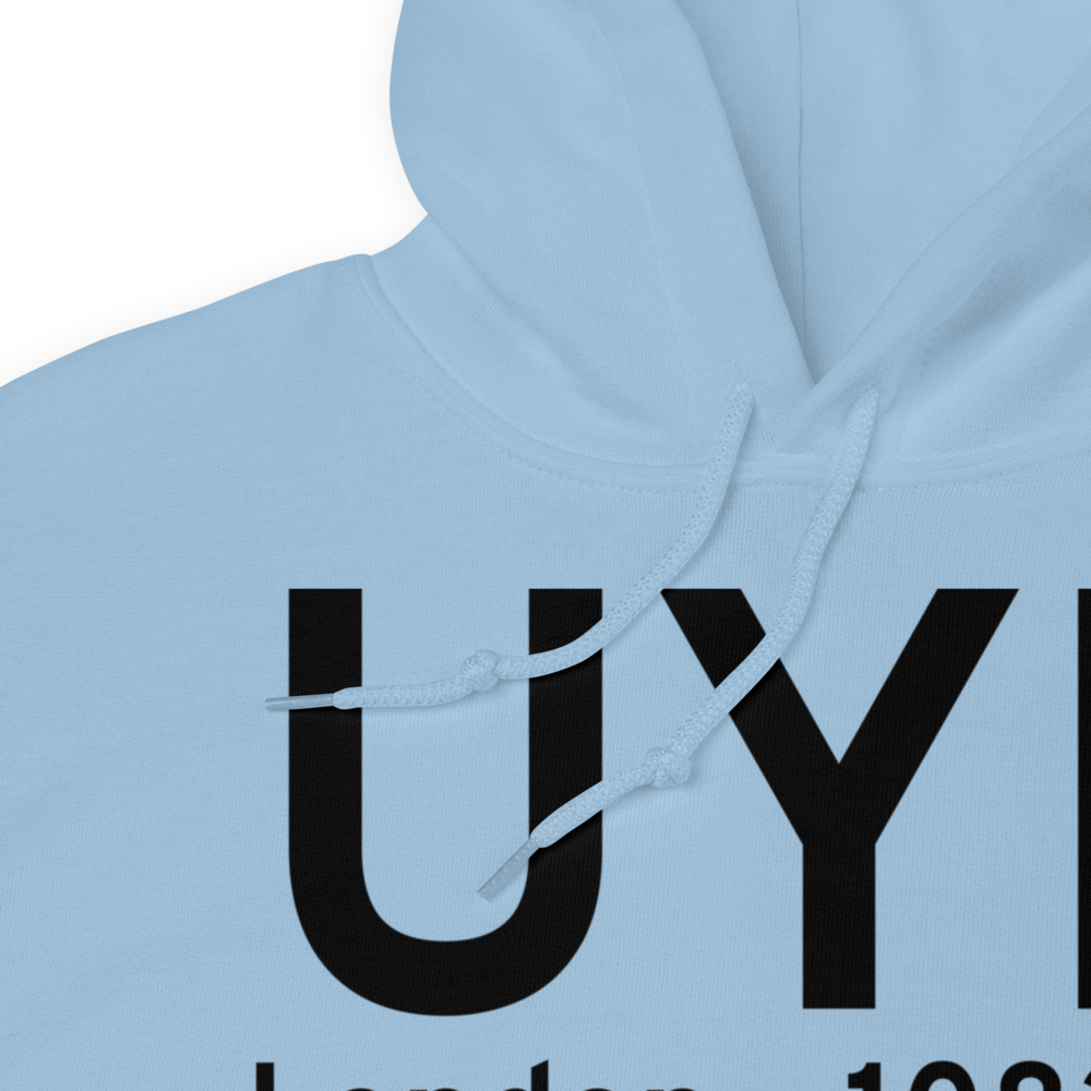 London (KUYF) Airport Hoodie Sweatshirt 