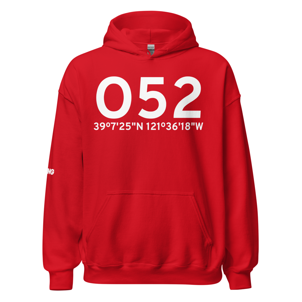Yuba City (KO52) Airport Hoodie Sweatshirt 