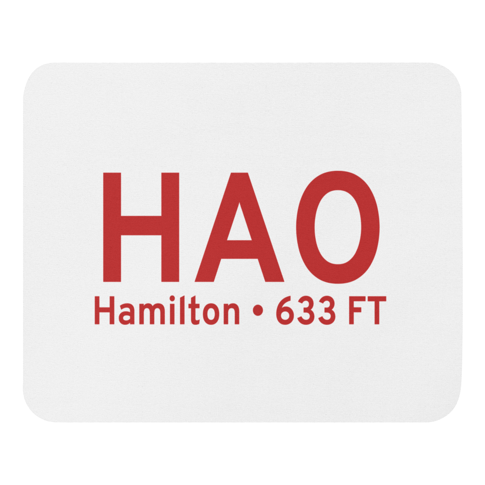 Hamilton (KHAO) Airport  Mouse Pad 