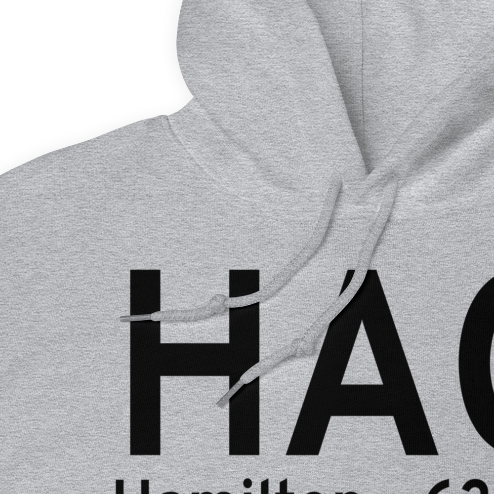 Hamilton (KHAO) Airport Hoodie Sweatshirt 