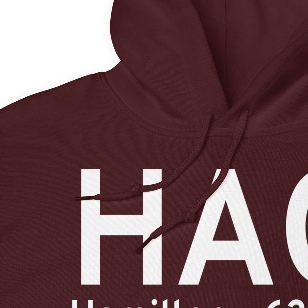 Hamilton (KHAO) Airport Hoodie Sweatshirt 