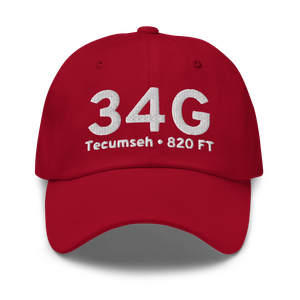 Tecumseh (34G) Airport Hat