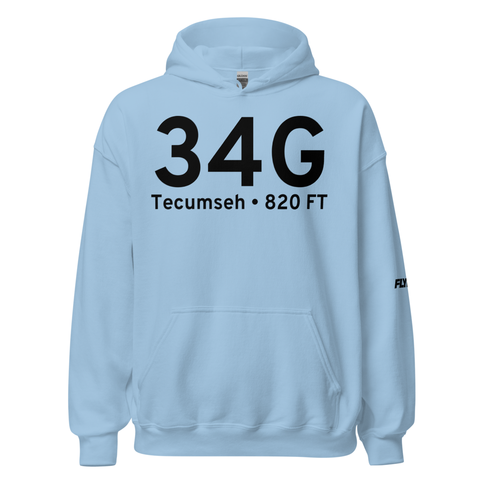 Tecumseh (34G) Airport Hoodie Sweatshirt 