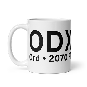 Ord (KODX) Airport Mug