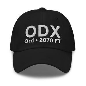 Ord (KODX) Airport Hat