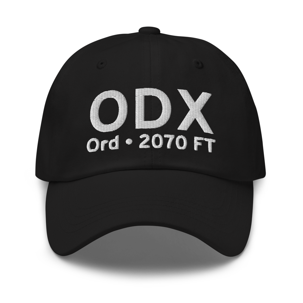 Ord (KODX) Airport Hat 