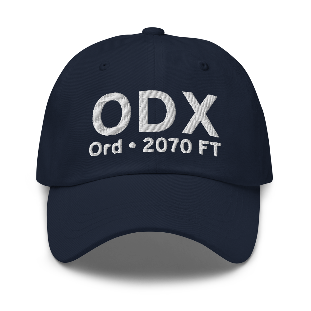 Ord (KODX) Airport Hat 
