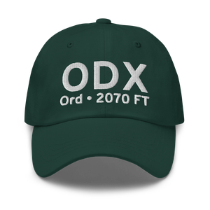 Ord (KODX) Airport Hat