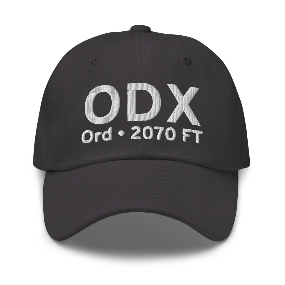 Ord (KODX) Airport Hat 