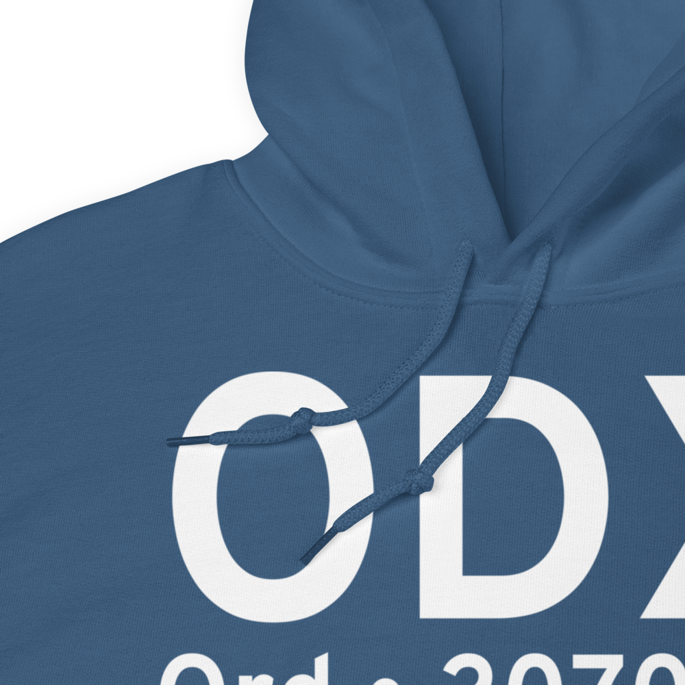 Ord (KODX) Airport Hoodie Sweatshirt 