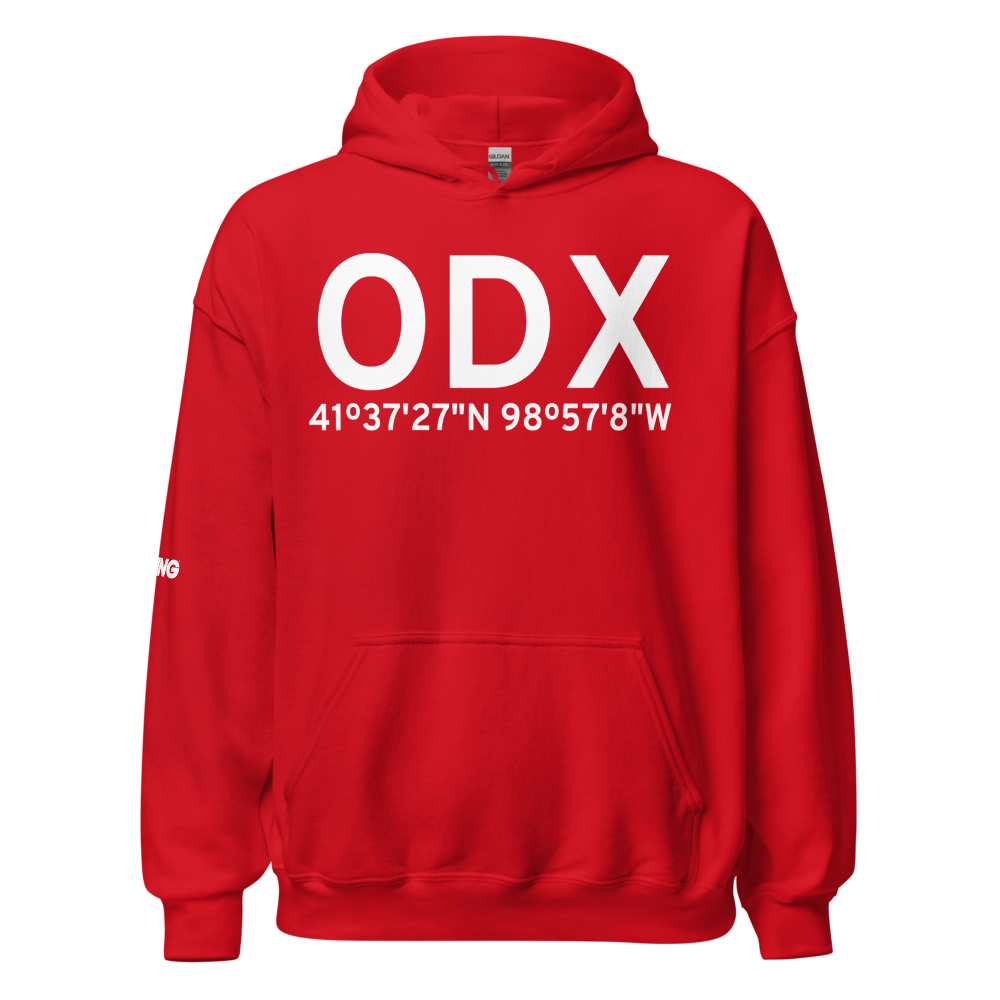 Ord (KODX) Airport Hoodie Sweatshirt 