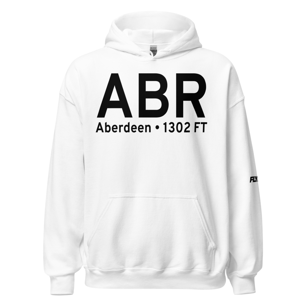Aberdeen (KABR) Airport Hoodie Sweatshirt 
