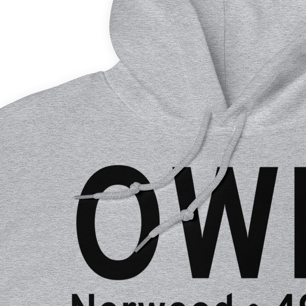 Norwood (KOWD) Airport Hoodie Sweatshirt 