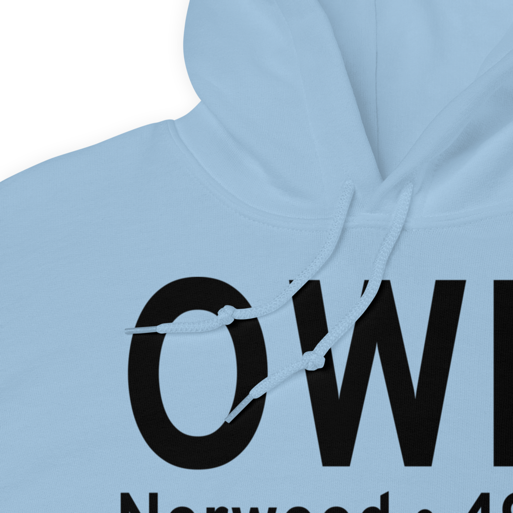 Norwood (KOWD) Airport Hoodie Sweatshirt 
