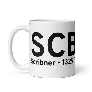 Scribner (KSCB) Airport Mug