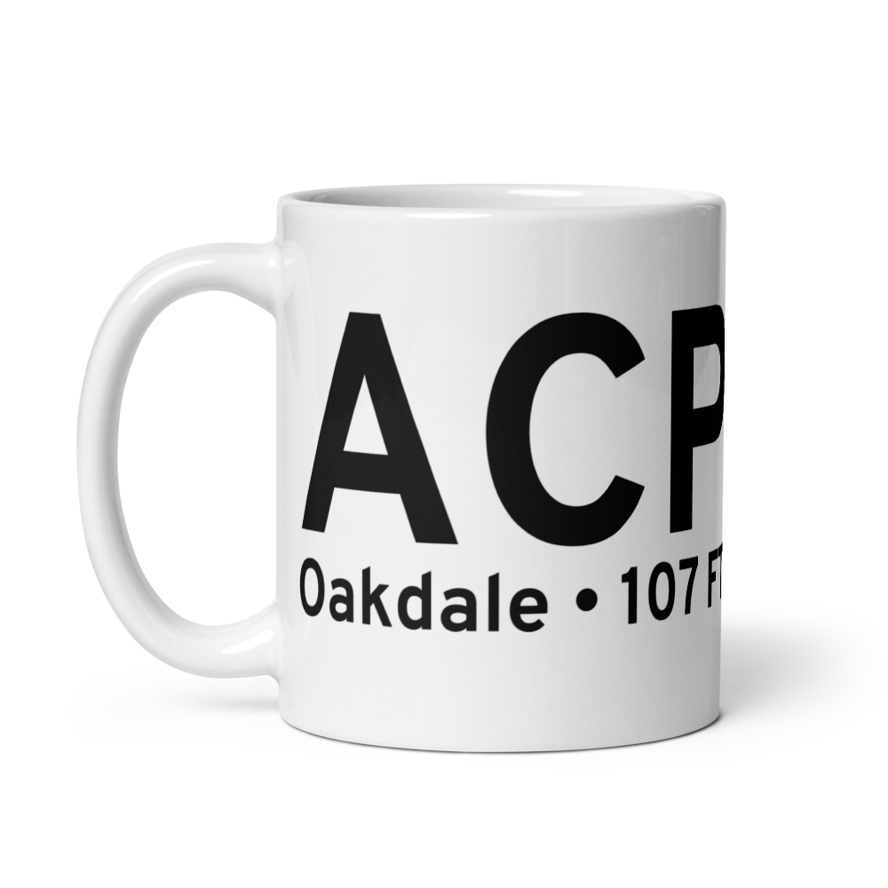 Oakdale (KACP) Airport Mug 