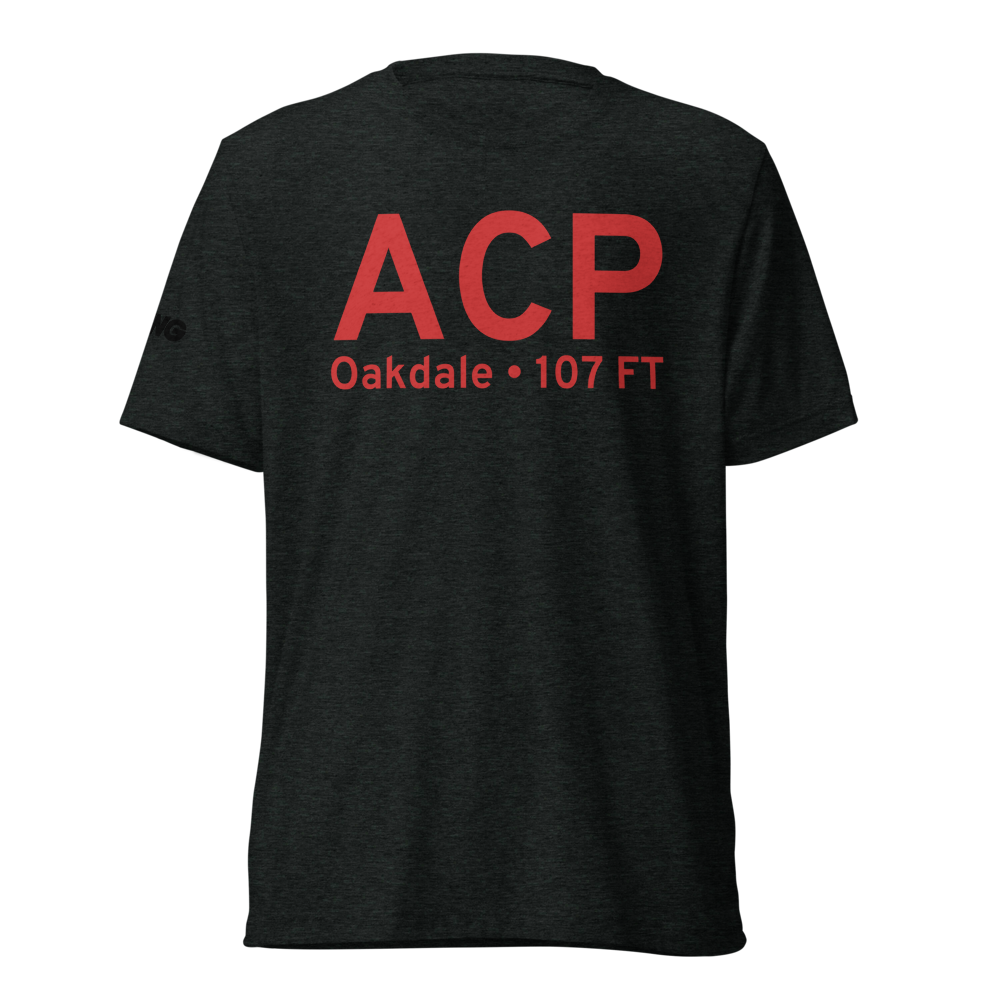 Oakdale (KACP) Airport Tri-blend T-Shirt 