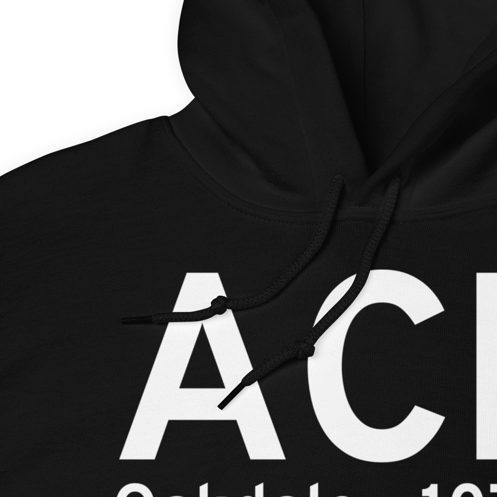 Oakdale (KACP) Airport Hoodie Sweatshirt 