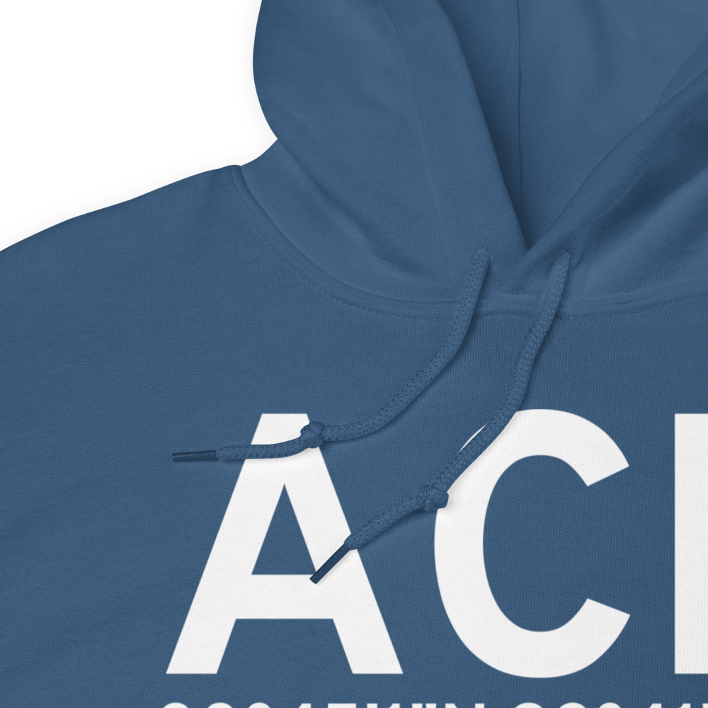 Oakdale (KACP) Airport Hoodie Sweatshirt 