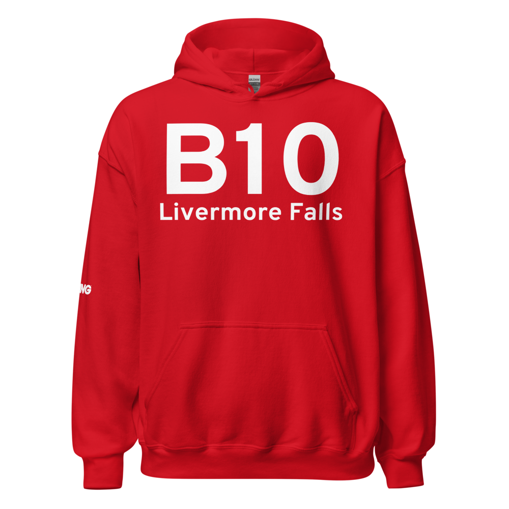 Livermore Falls (B10) Airport Hoodie Sweatshirt 
