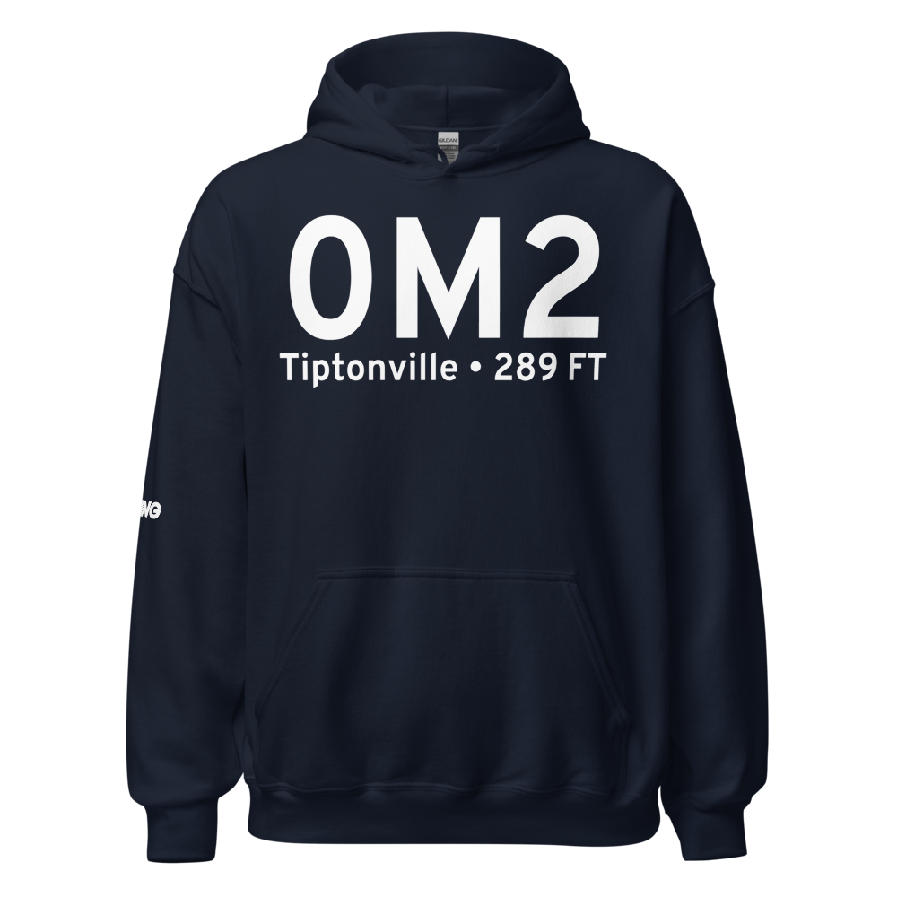 Tiptonville (K0M2) Airport Hoodie Sweatshirt 