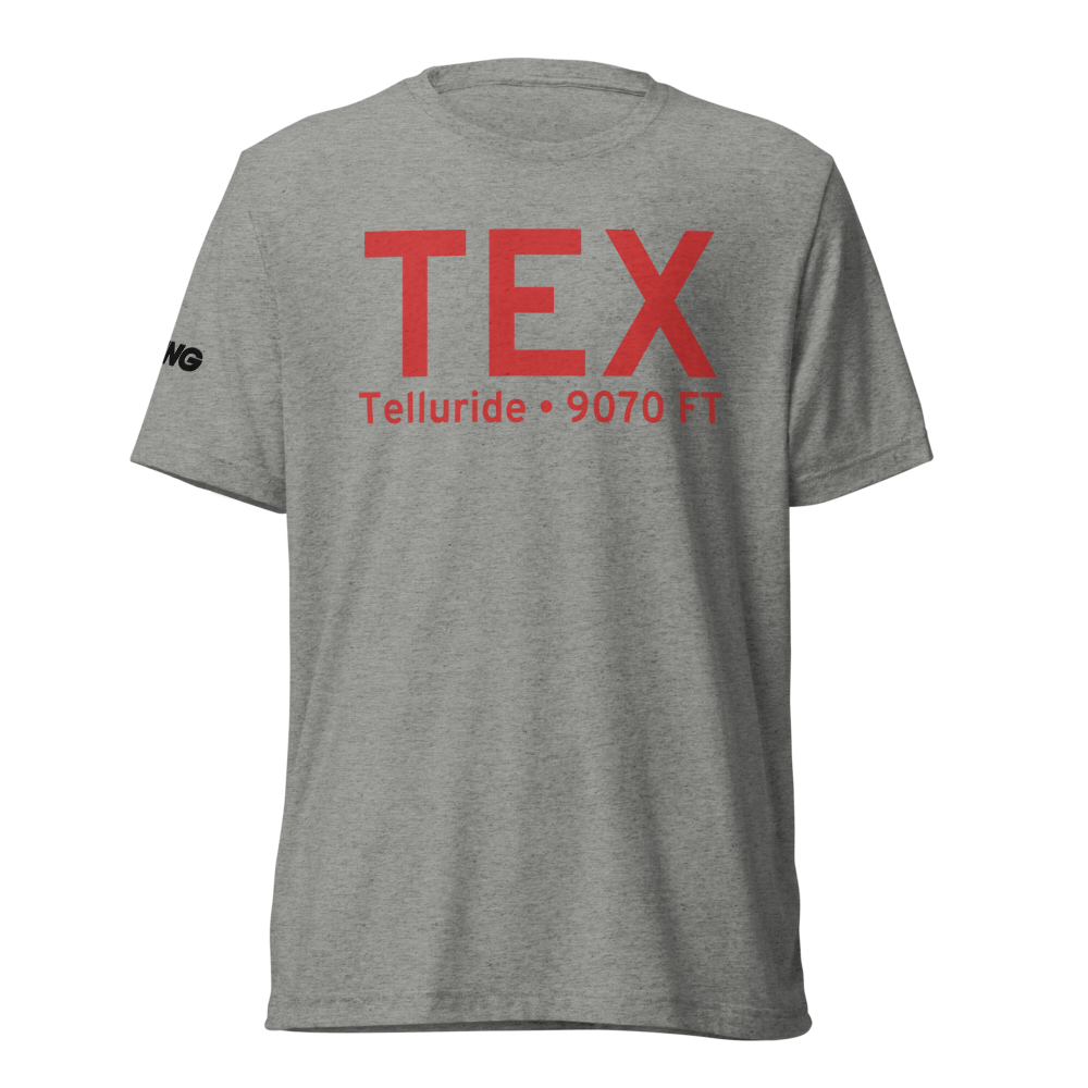 Telluride (KTEX) Airport Tri-blend T-Shirt 