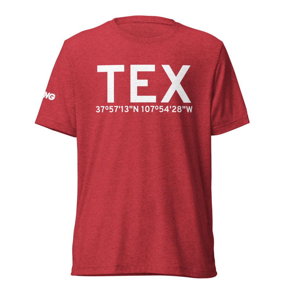 Telluride (KTEX) Airport Tri-blend T-Shirt 