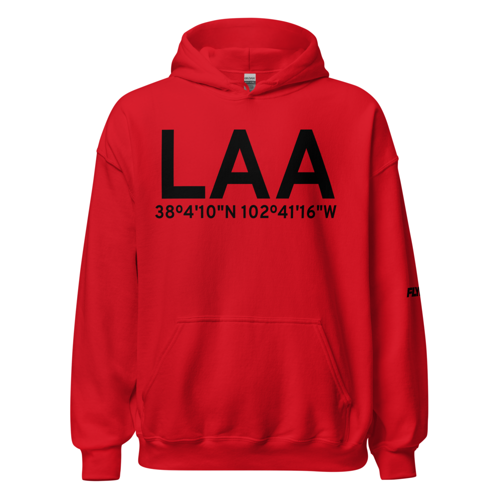 Lamar (KLAA) Airport Hoodie Sweatshirt 