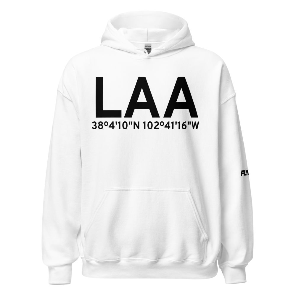 Lamar (KLAA) Airport Hoodie Sweatshirt 