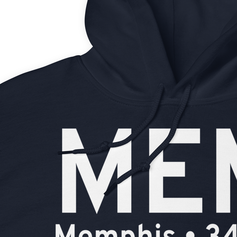 Memphis (KMEM) Airport Hoodie Sweatshirt 