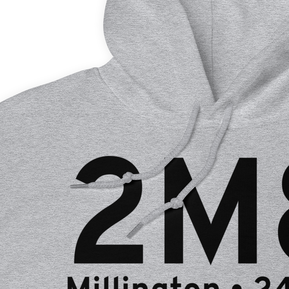 Millington (K2M8) Airport Hoodie Sweatshirt 