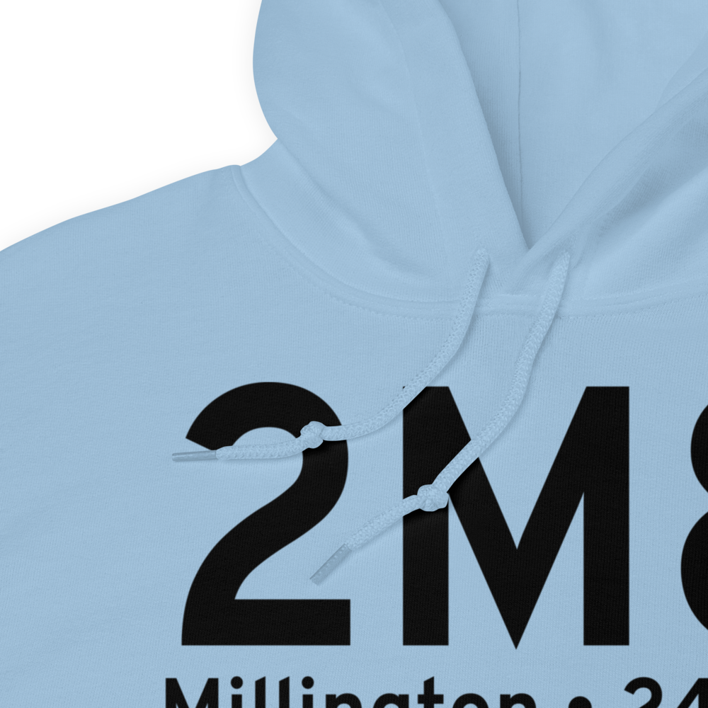Millington (K2M8) Airport Hoodie Sweatshirt 