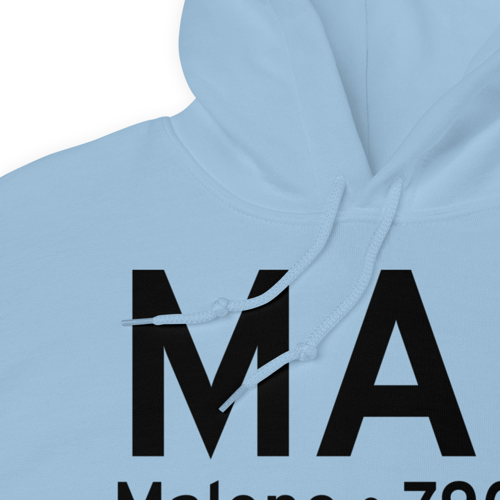 Malone (KMAL) Airport Hoodie Sweatshirt 