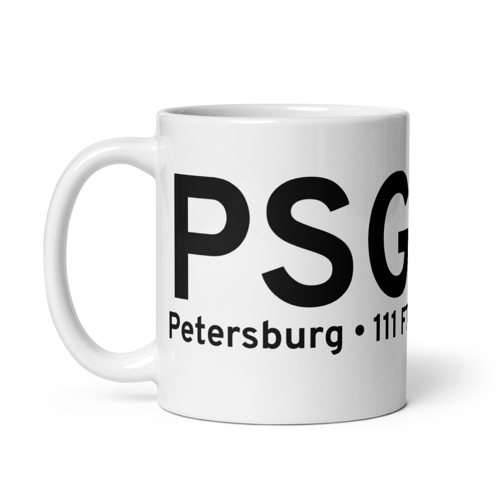 Petersburg (PAPG) Airport Mug 