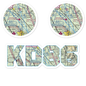 Sequoia Field (D86) VFR Sectional Sticker Pack