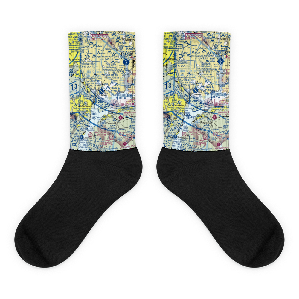 Davison Army Air Field (DAA) VFR Sectional Socks 