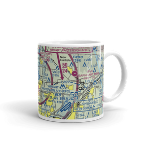 James M Cox Dayton International Airport (DAY) VFR Sectional  Mug