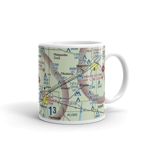 Defiance Memorial Airport (DFI) VFR Sectional  Mug