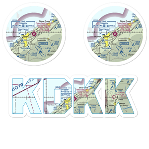 Chautauqua County-Dunkirk Airport (DKK) VFR Sectional Sticker Pack