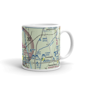 Vermilion Regional Airport (DNV) VFR Sectional  Mug