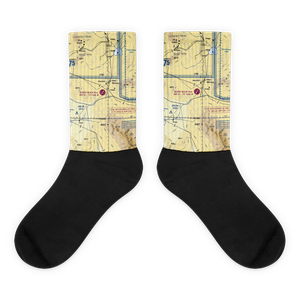 Desert Rock Airport (DRA) VFR Sectional Socks