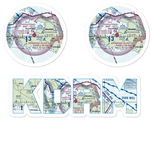 Drummond Island Airport (DRM) VFR Sectional Sticker Pack