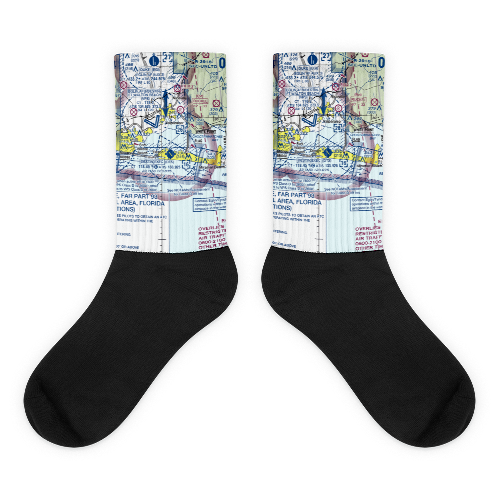 Destin Executive Airport (DTS) VFR Sectional Socks 